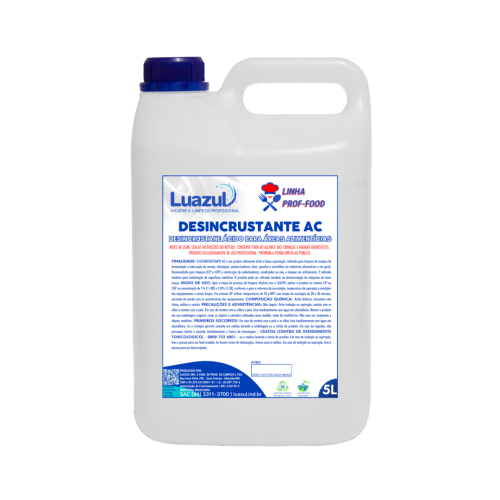 DESINCRUSTANTE AC LUAZUL - 5LT